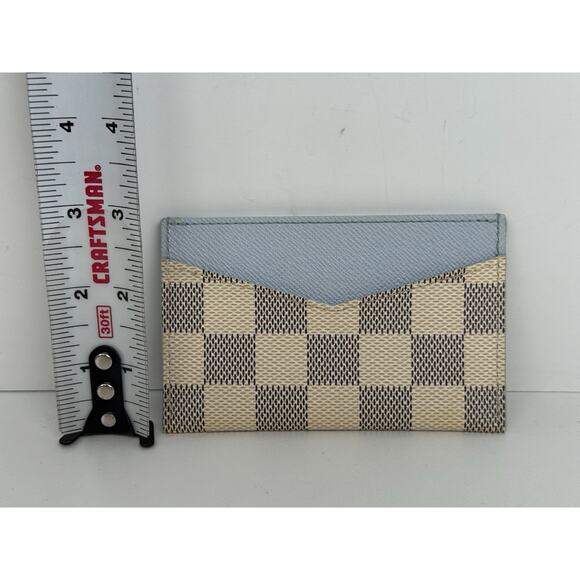 Louis Vuitton Damier Azur Daily Card Holder in Olympe Blue - Picture 5 of 6